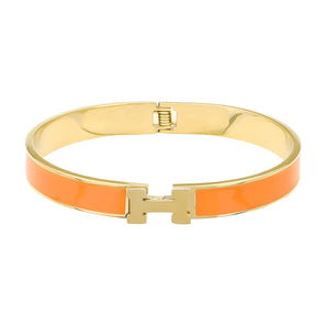 Water Resistant Monogram H Bracelet in Orange