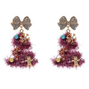 Christmas Tree Earring