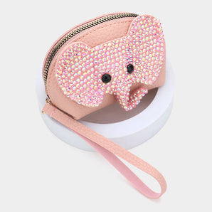 Studded Elephant Pouch