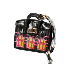 Horse Print Bag Charm