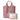 Reversible Vegan Tote in Pink