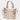 Quilted Puffer Tote in Copper