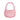 Quilted Puffer Tote in Pink