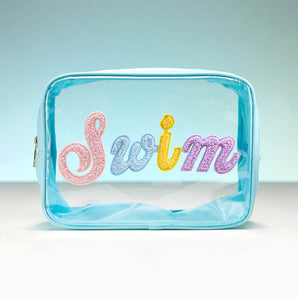 SWIM Pouch in Light Blue