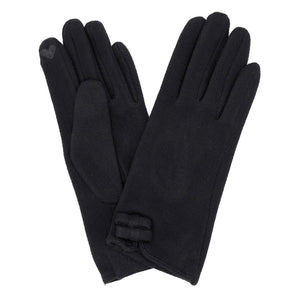 Bow Smart Gloves in Black