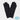Bow Smart Gloves in Black