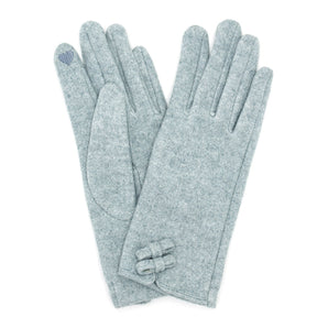 Bow Smart Gloves in Dark Blue