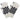 Checkerboard Smart Gloves in Ivory
