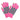 Checkerboard Smart Gloves in Pink