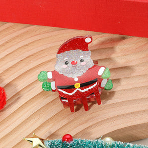 Santa Claus Hair Clip