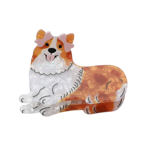 Corgi Hair Clip