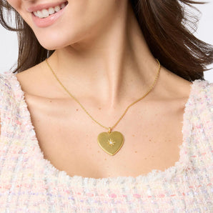 Heart Necklace in Cubic Zirconia