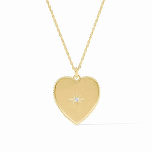 Heart Necklace in Cubic Zirconia