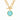 Honeybee Demi Necklace in Bahamian Blue