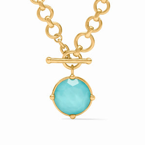 Honeybee Demi Necklace in Bahamian Blue