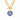 Honeybee Demi Necklace in Tanzanite Blue