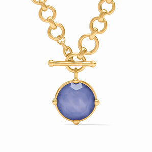 Honeybee Demi Necklace in Tanzanite Blue