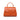 Leather Handbag in Orange