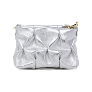 Tufted Bag in Silver