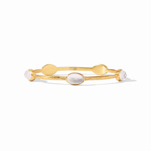 Ivy Stone Bangle in Clear