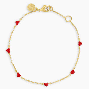 Amour Bracelet in Red