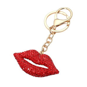 Bling Lips Keychain