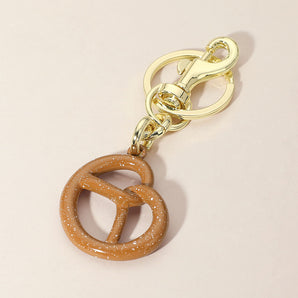 Pretzel Keychain