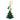 Bling Christmas Tree Keychain