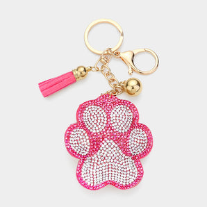 Bling Paw Keychain