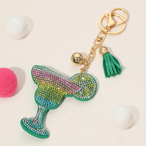 Bling Margarita Keychain