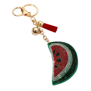 Bling Watermelon Keychain
