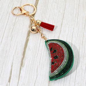 Bling Watermelon Keychain
