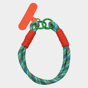 Phone/Wrist Strap Keychain in Green