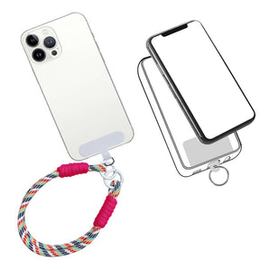 Phone/Wrist Strap Keychain in Pink