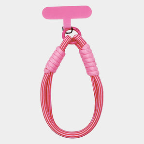 Phone/Wrist Strap Keychain in Pink