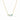 Kaleidoscope Delicate Necklace in Bahamian Blue