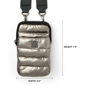 Buzz Me Crossbody in Lightning Grey