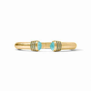 Luna Demi Cuff in Bahamian Blue