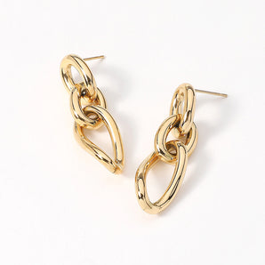 Water Resistant Chain Link Earring