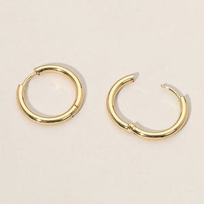 Water Resistant  Hoop Earring