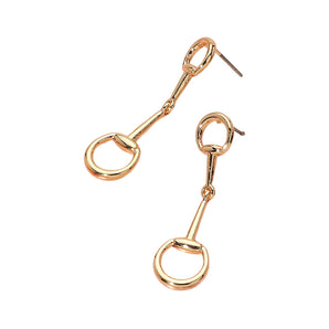 Horsebit Earrings