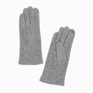 Chic Plain Gloves in Grey