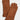 Real Suede Gloves in Cognac