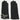 Piped Bow Trim Gloves in Black