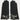 Piped Bow Trim Gloves in Black