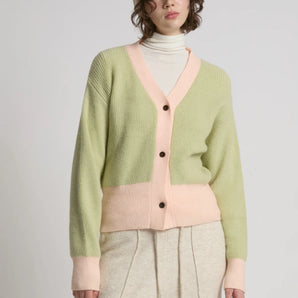 Knit Pom Pom Hat in Blush