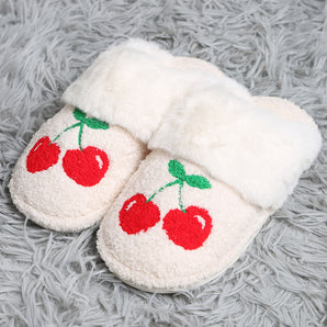 Cherry Slippers in Medium/Large