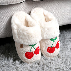 Cherry Slippers in Medium/Large