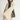 Windowpane Scarf in Ivory