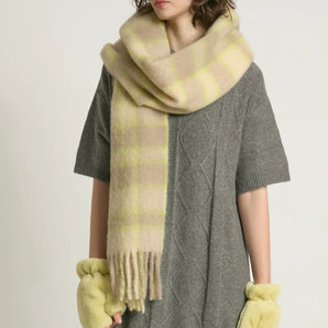 Daylight Brushed Scarf in Ivory